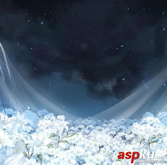 奇跡暖暖,嘆息花海背景