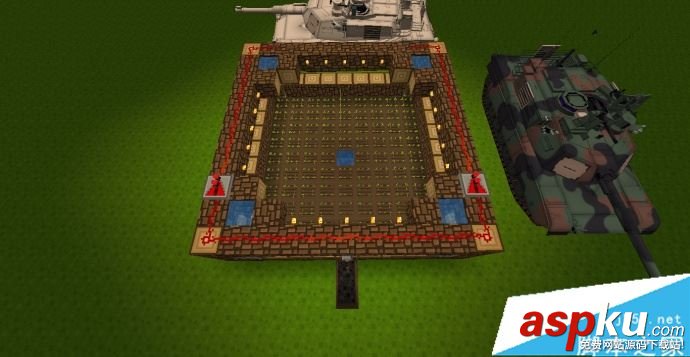 我的世界,自動收割機,建造