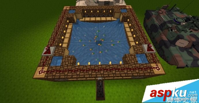 我的世界,自動收割機,建造