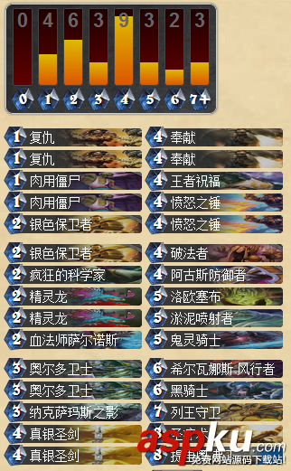 爐石傳說NAXX中速控場騎士卡組分享