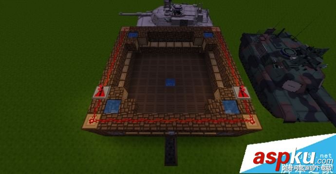 我的世界,自動收割機,建造