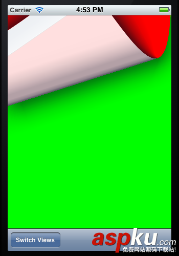 iOS應用中使用Toolbar工具欄方式切換視圖的方法詳解 iOS應用,Toolbar,工具欄