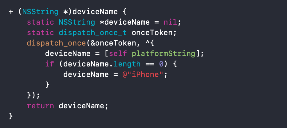iOS,設(shè)備型號