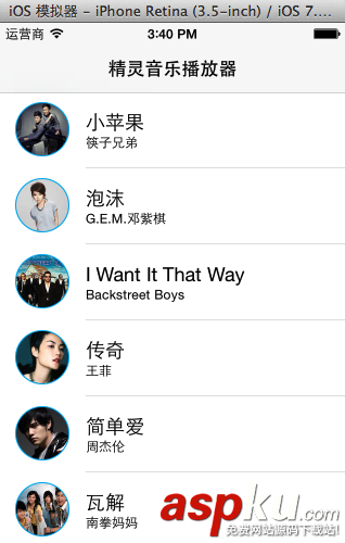 實例解析iOS中音樂播放器應用開發的基本要點 實例解析iOS中音樂播放器應用開發的基本要點