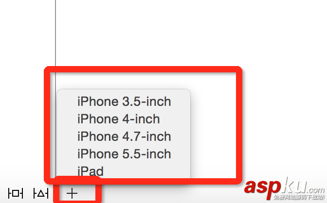 iOS開發之使用Storyboard預覽UI在不同屏幕上的運行效果