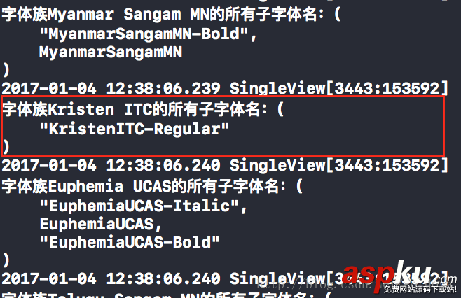 IOS添加自定義字體實例詳解 IOS添加自定義字體詳解,IOS,自定義字體詳解