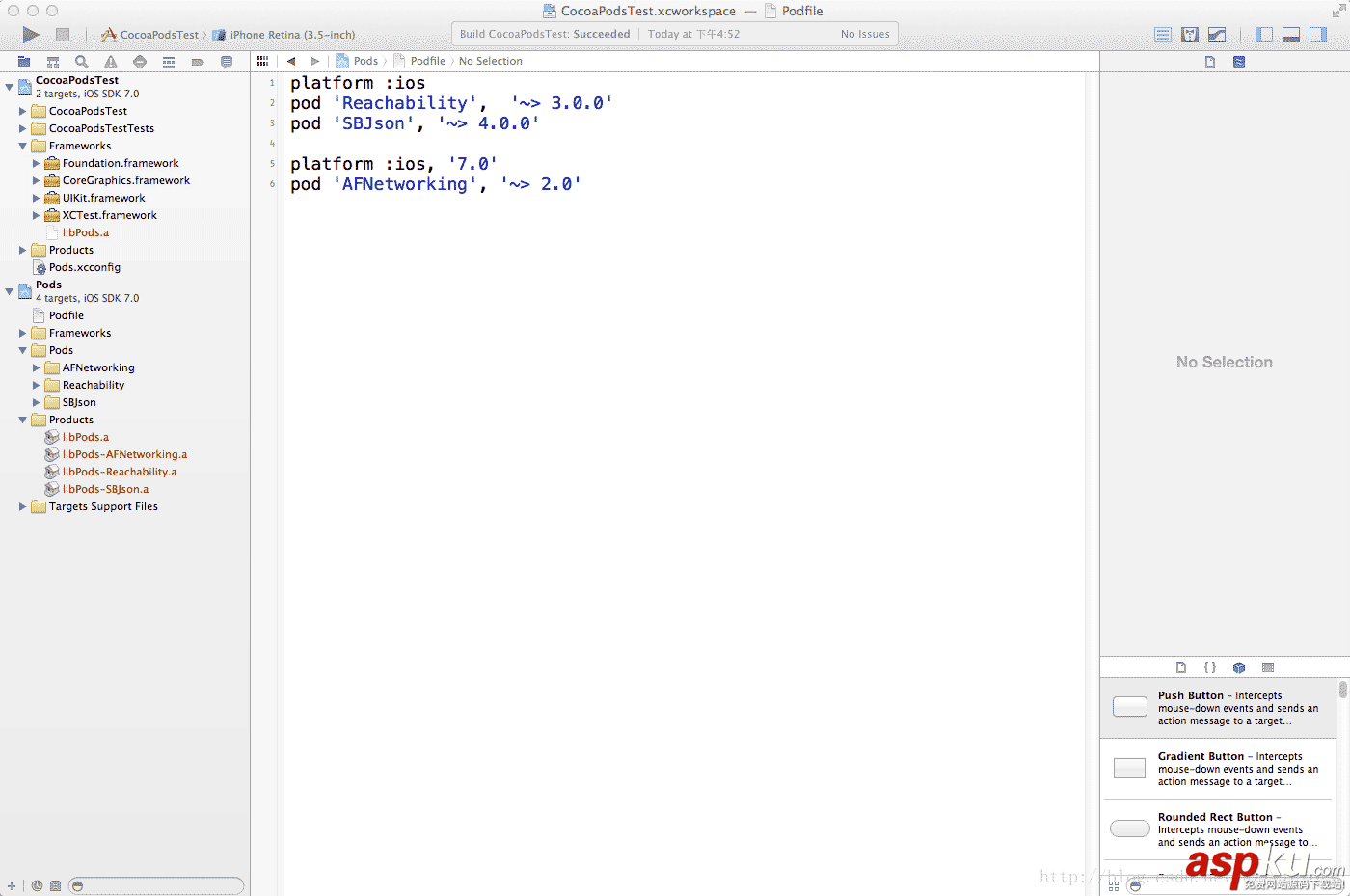 IOS CocoaPods詳細(xì)使用方法 IOS,CocoaPods