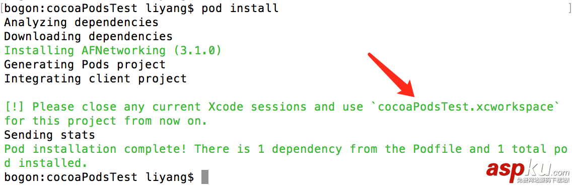 IOS安裝CocoaPods詳細教程 iOS,CocoaPods