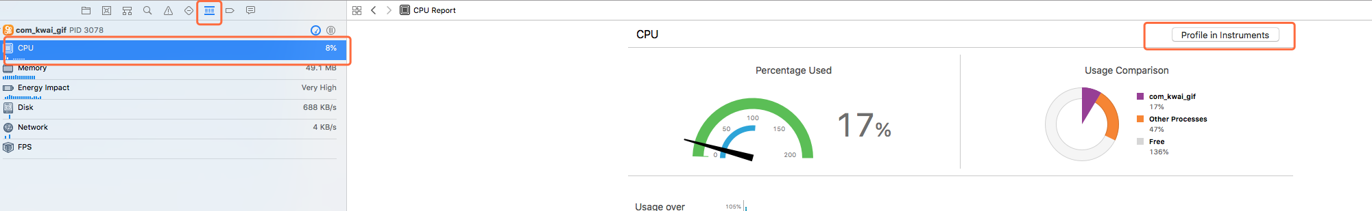 iOS,CPU,線程調(diào)試