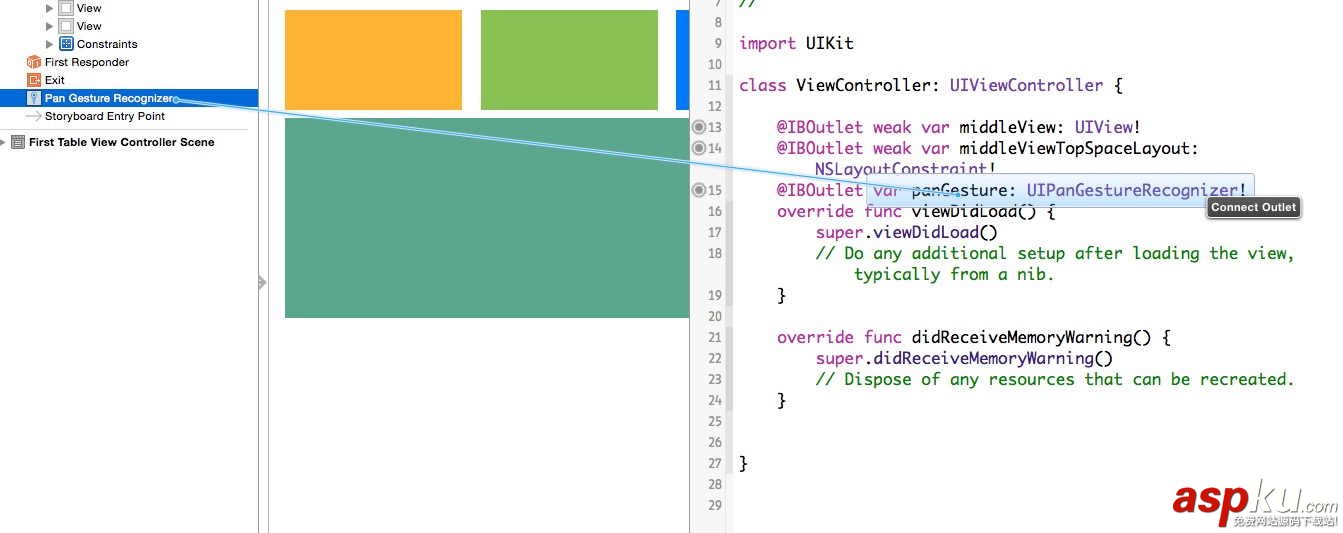 iOS應用中使用Auto Layout實現自定義cell及拖動回彈 iOS應用中使用Auto Layout實現自定義cell及拖動回彈