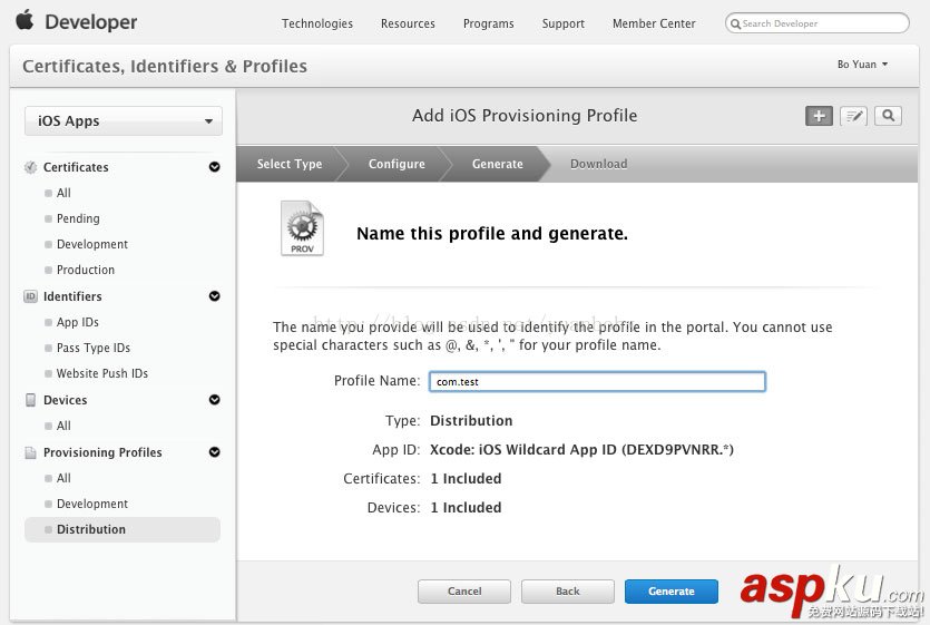 談談制作iOS Ad-Hoc測試應用 ios,ad,hoc,Ad-Hoc測試,測試推送