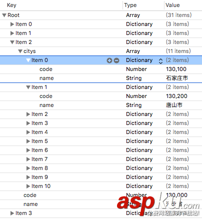 iOS省市二級聯動的數據組織PHP版 iOS省市二級聯動,PickerView,iOS二級聯動