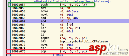 iOS逆向工程之Hopper中的ARM指令詳解 ios,hopper,arm指令,arm逆向工程