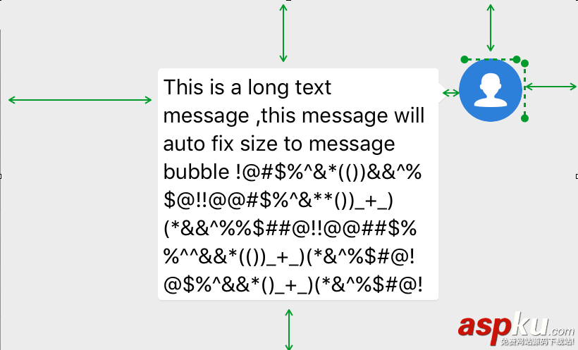 IOS 聊天界面(自適應文字)的實現 ios,聊天界面,聊天界面實現