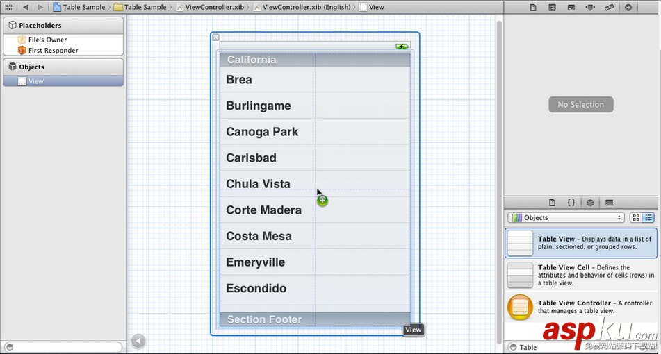iOS App開發中使用及自定義UITableViewCell的教程 iOS,App開發,UITableViewCell