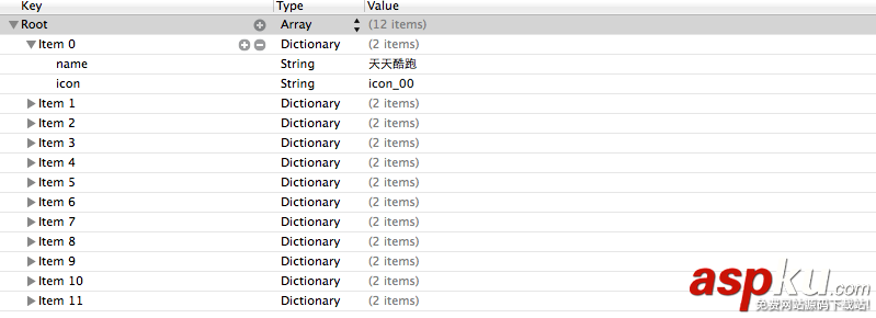 詳解iOS應用UI開發中的九宮格坐標計算與字典轉換模型