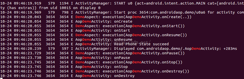 Android,AOP,面向切向編程