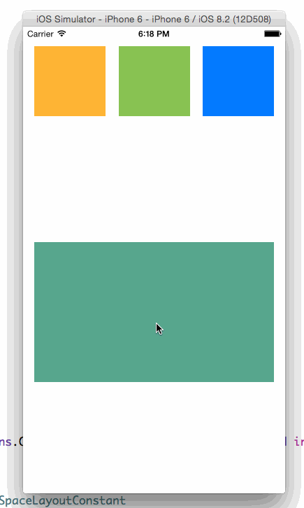 iOS應用中使用Auto Layout實現自定義cell及拖動回彈 iOS應用中使用Auto Layout實現自定義cell及拖動回彈