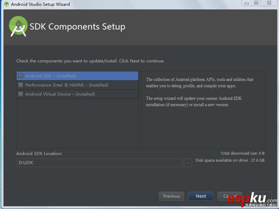 Android studio 3.0安裝配置方法圖文教程 Android,studio,3.0安裝配置方法,3.0安裝教程,3.0安裝