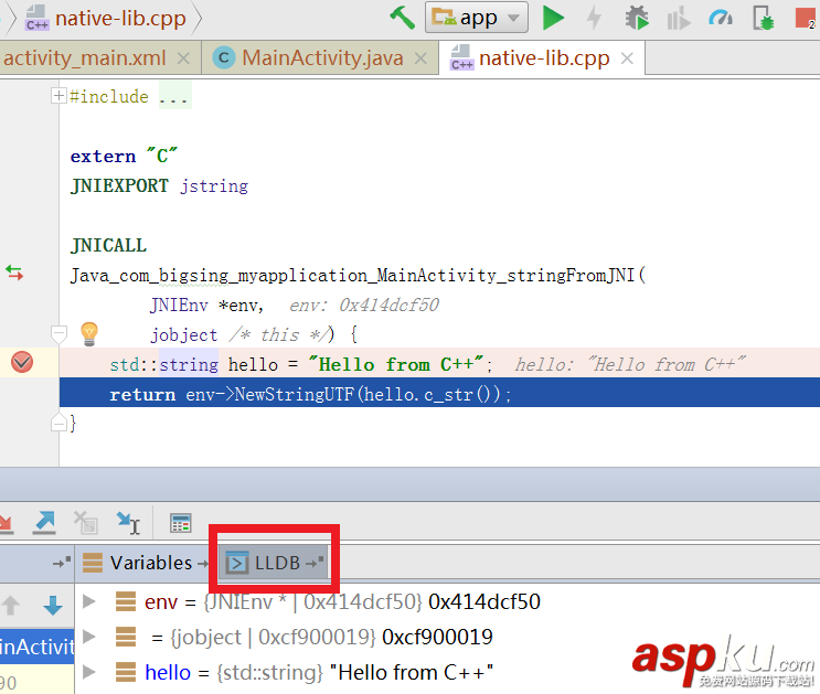 詳解AndroidStudio3.0開發(fā)調(diào)試安卓NDK的C++代碼 AndroidStudio3.0,C++,AndroidStudio,調(diào)試,NDK,C++代碼