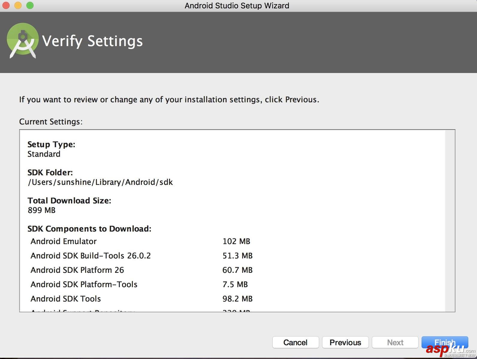 mac系統下載、安裝、使用AndroidStudio mac,AndroidStudio,Android,Studio,Studio安裝