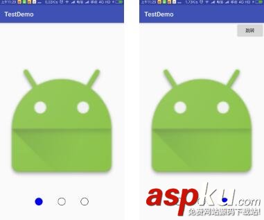 ViewPager,引導圓點,自動跳轉