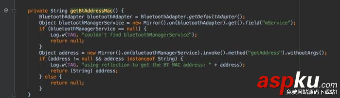 Android 獲取藍牙Mac地址的正確方法 android,藍牙,地址,mac