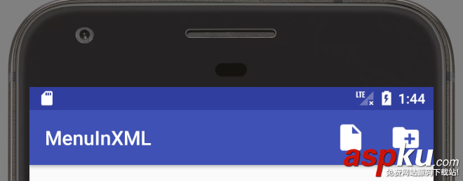 Android菜單的定義及ActionBar的實現 Android,ActionBar,ActionBar的實現