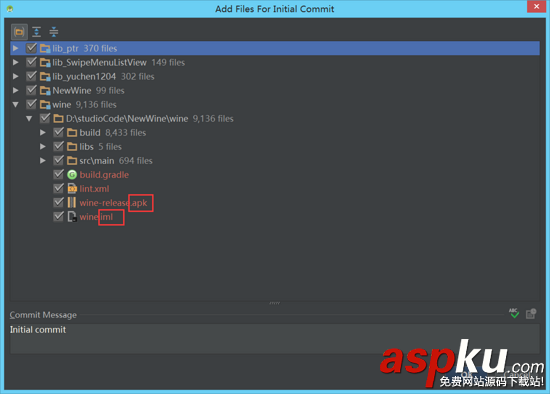 android studio 新手入門教程(三)Github( ignore忽略規則)的使用教程圖解 androidstudio,ignore,android,studio,入門教程,忽略