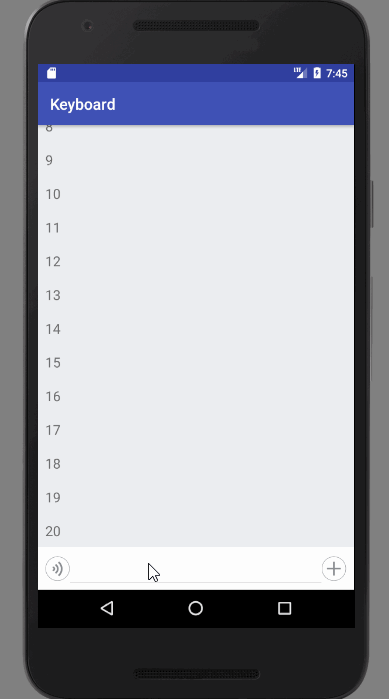 android,面板,android軟鍵盤切換