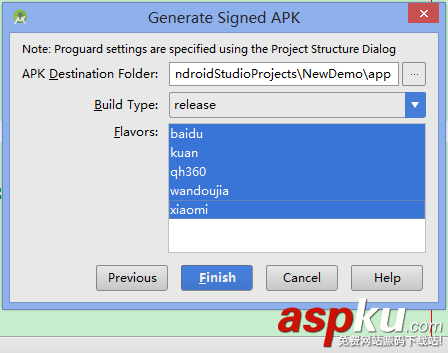 Android Studio多渠道打包套路 android,studio,打包