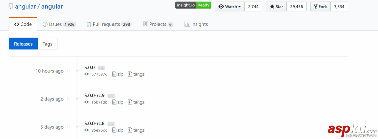 angular,5.0.0,新特性