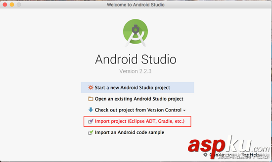 Eclipse工程轉為兼容Android Studio模式的方法步驟圖文詳解 eclipse,android,studio,studio模式