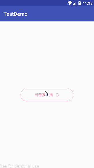 Android開發,bilibili,刷新按鈕