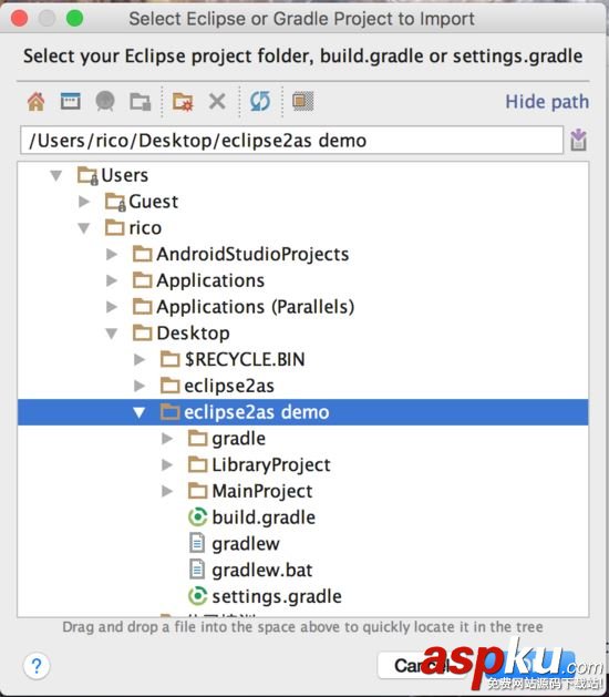 Eclipse工程轉為兼容Android Studio模式的方法步驟圖文詳解 eclipse,android,studio,studio模式