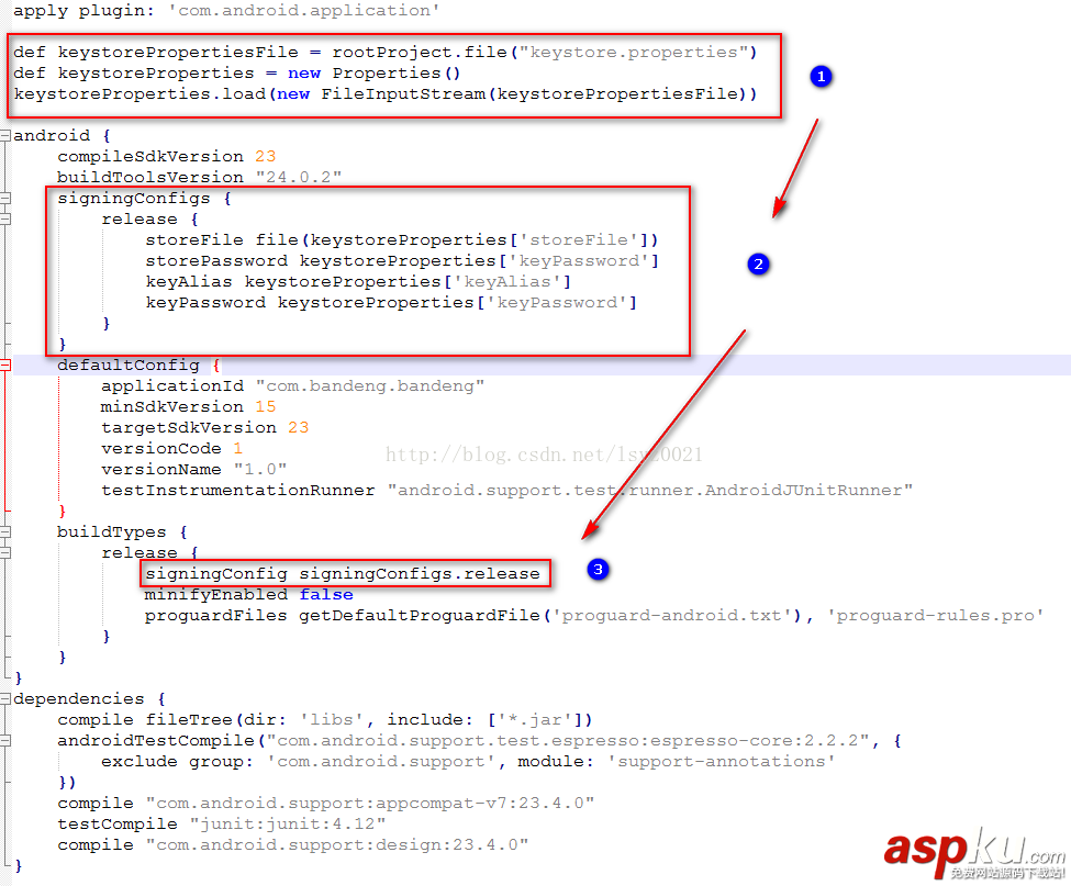 AndroidStudio,keystroe