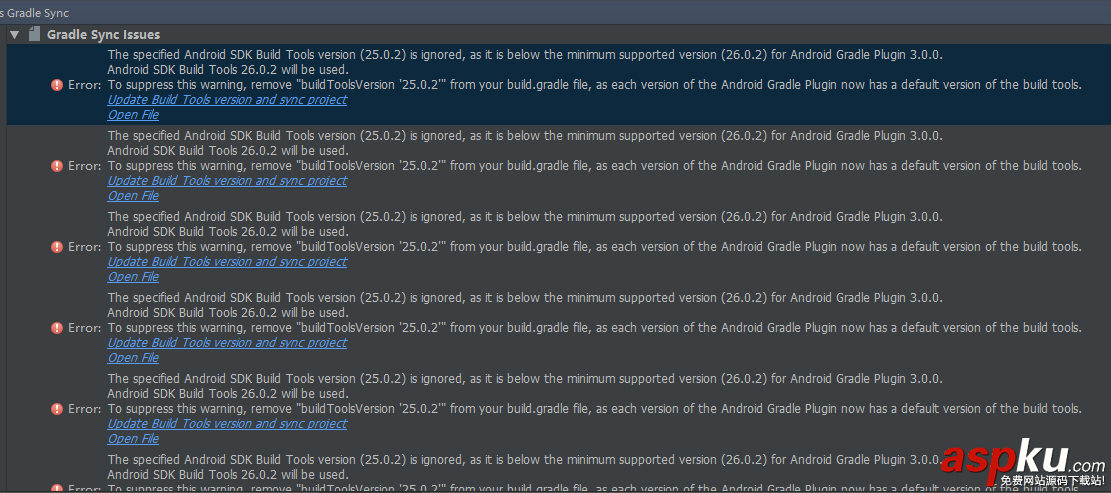 老項目遷移AndroidStudio3.0遇到的坑 老項目,AndroidStudio3.0,坑