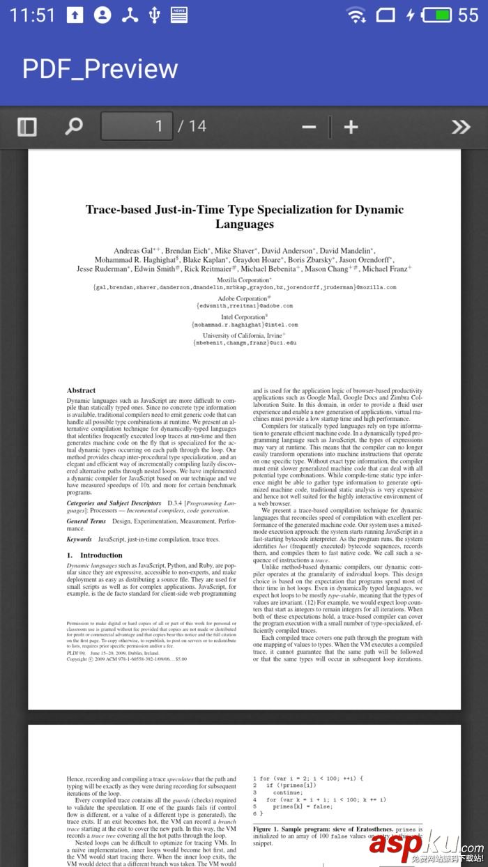 Android 使用PDF.js瀏覽pdf的方法示例 Android,瀏覽,pdf