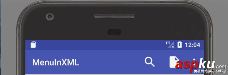 Android菜單的定義及ActionBar的實現 Android,ActionBar,ActionBar的實現