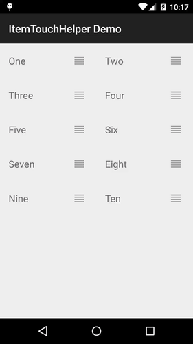 recyclerview,拖放,滑動(dòng)刪除