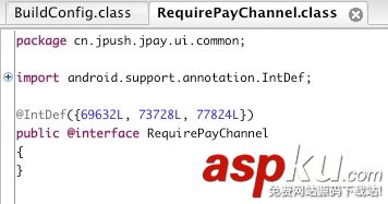 Android中封裝SDK時常用的注解總結 android,封裝sdk,注解,android封裝sdk包