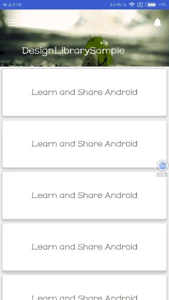 Android,Toolbar,CollapsingToolbarLayout