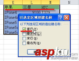 excel下拉菜單的制作（2級聯(lián)動）