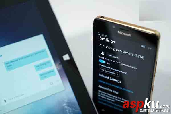 Win10一周年RTM版取消跨設備發送消息功能 Win10,RTM版