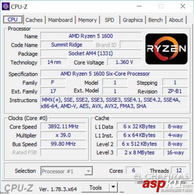 AMDR5-1600處理器性能,R5-1600性能測(cè)試,R5-1600性能成績(jī)