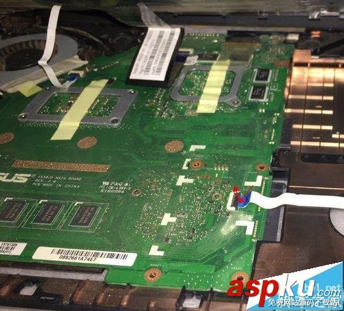 華碩K550,筆記本拆機