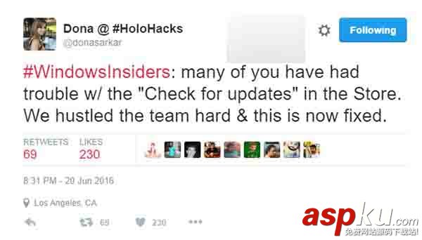 Win10,一周年更新,預覽版