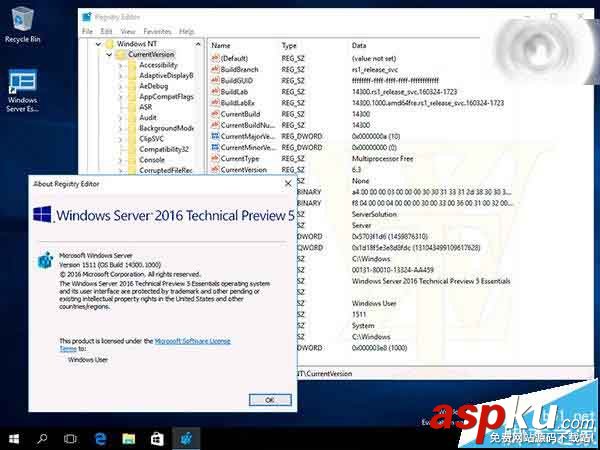 win10年度更新親近版Windows Server 2016 TP5 14300曝光 win10,WindowsServer2016