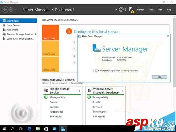 win10年度更新親近版Windows Server 2016 TP5 14300曝光 win10,WindowsServer2016