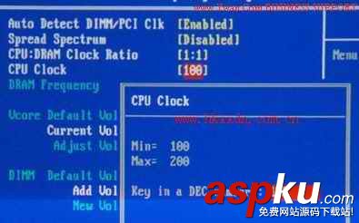CPU超頻詳細設置教程